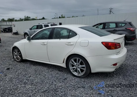 2006 Lexus Is 250 z USA, uszkodzony, nr VIN JTHBK262965013380